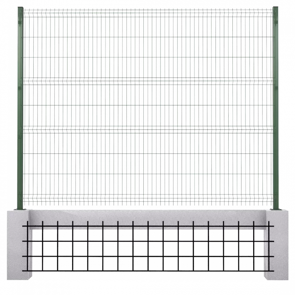Противоподкопная решетка «Усиленная» 300х2500, 10 мм, без ПП Противоподкопная решетка «Усиленная» 300х2500, 10 мм, без ПП