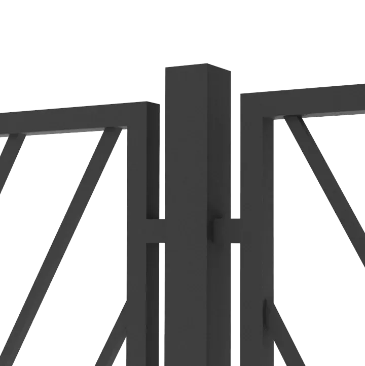 Столб для сварного ограждения