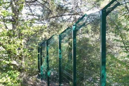 Столб для 3D ограждений «Prom» 80х80